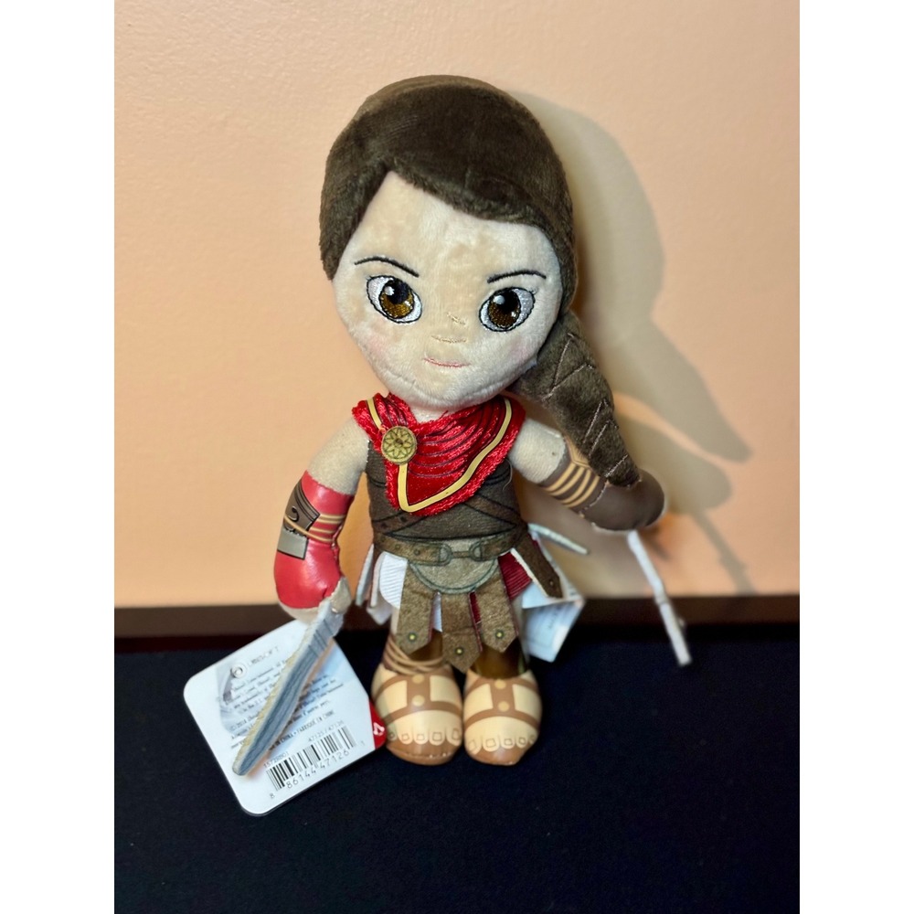 New Tag Ubisoft Assassins Creed Odyssey Kassandra Plush Spartan Doll Play NWT